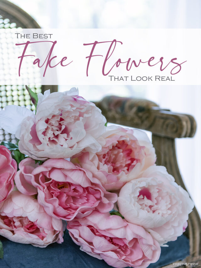 Fake Flowers that Look Real!
