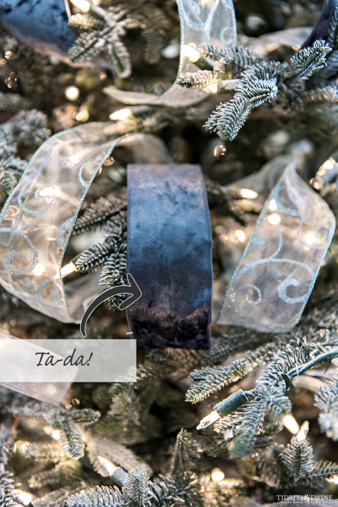 How To Add Ribbon Loops To A Christmas Tree Full Decorating Tutorial