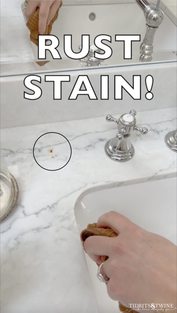 Clean Quartz Countertops, How To Remove Rust Stains From Quartz Countertops