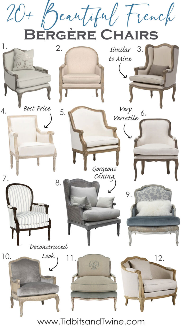 Why You'll Love a French Bergere Chair and the Best Ones to Buy!