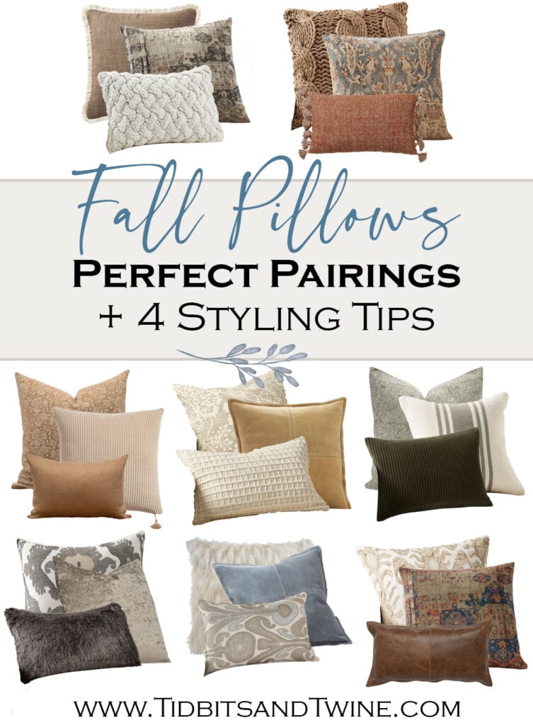 Throw Pillow Combinations + How to Arrange Pillows Like a Pro