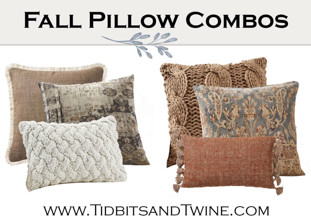 Cozy Throw Pillow & Blanket Combos We Love from Our Fall Collection