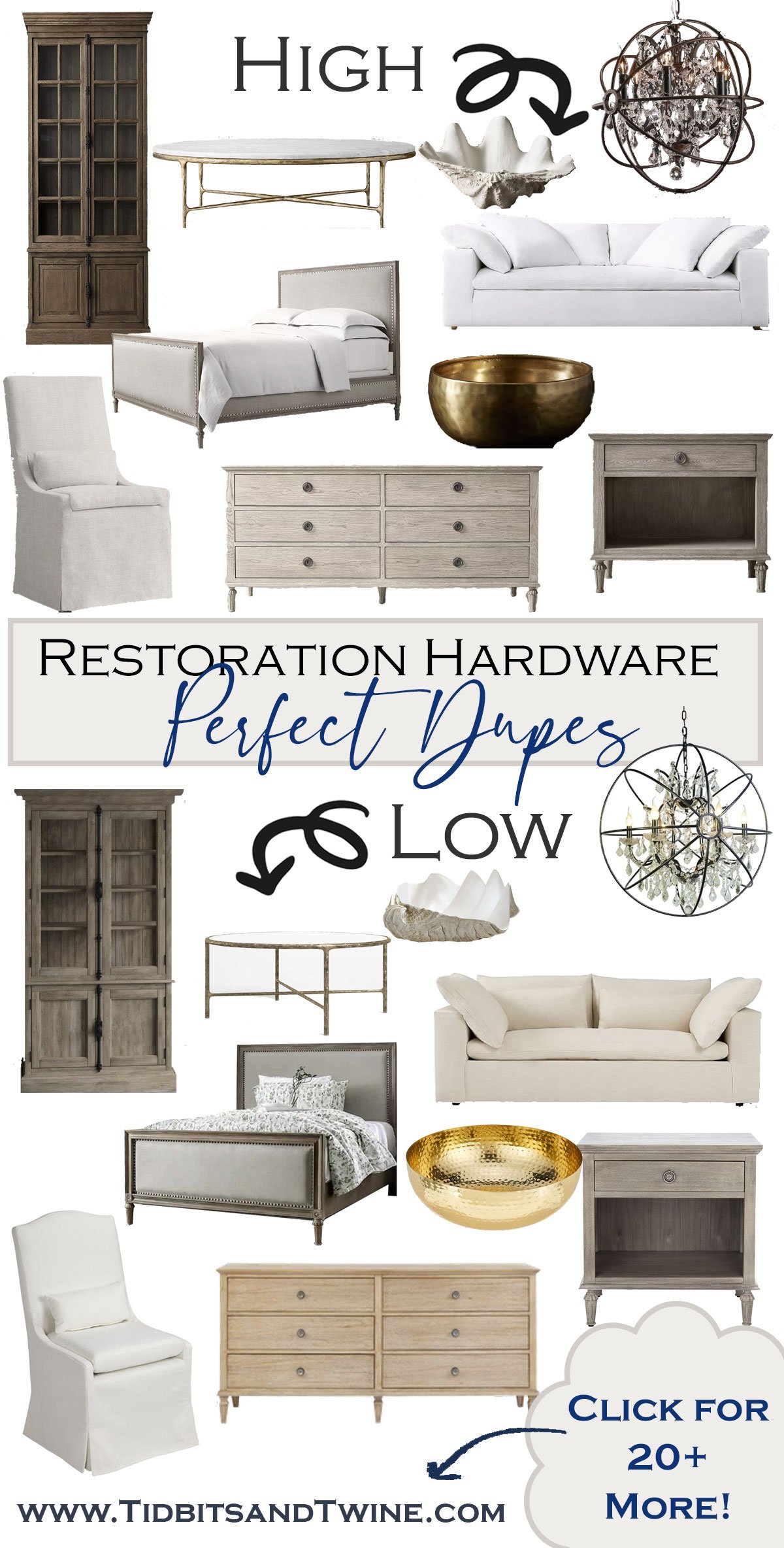 30+ Gorgeous Restoration Hardware Dupes That Don’t Cost a Fortune