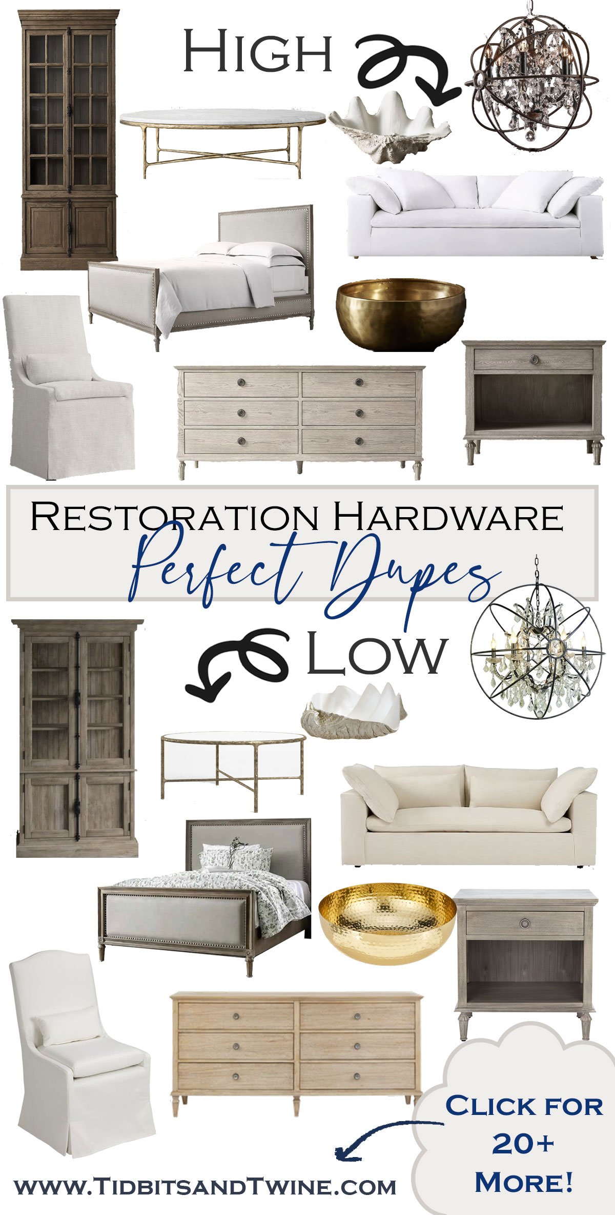 Perfect Restoration Hardware Dupes that are Chic and Budget-Friendly