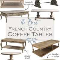 The Best French Country Coffee Tables for Stylish Charm