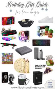 The Best Gifts for Teen Boys - That They Actually Want! - Tidbits&Twine