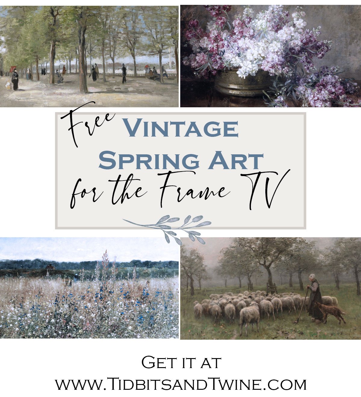 15+ Free Spring & Summer Art Images for the Frame TV - Tidbits&Twine