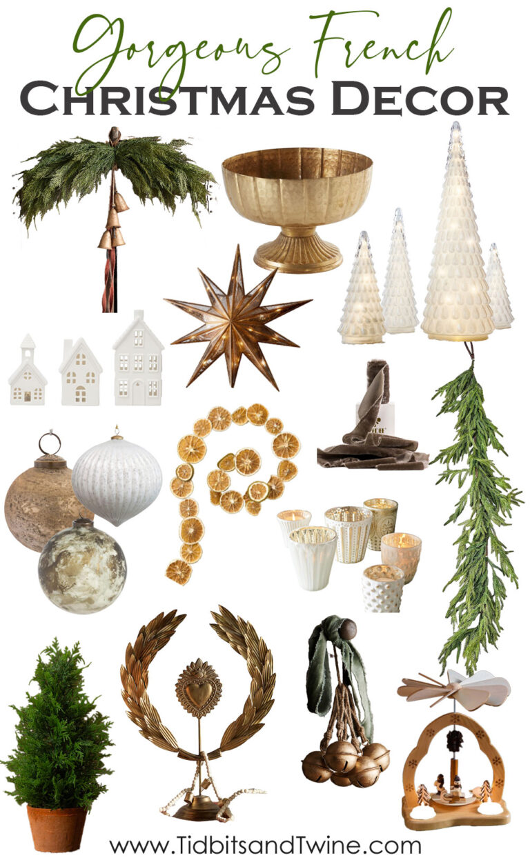 Gorgeous French Christmas Decor items