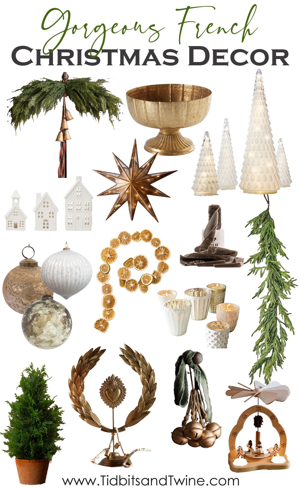 curated image of gorgeous french christmas decor for the home