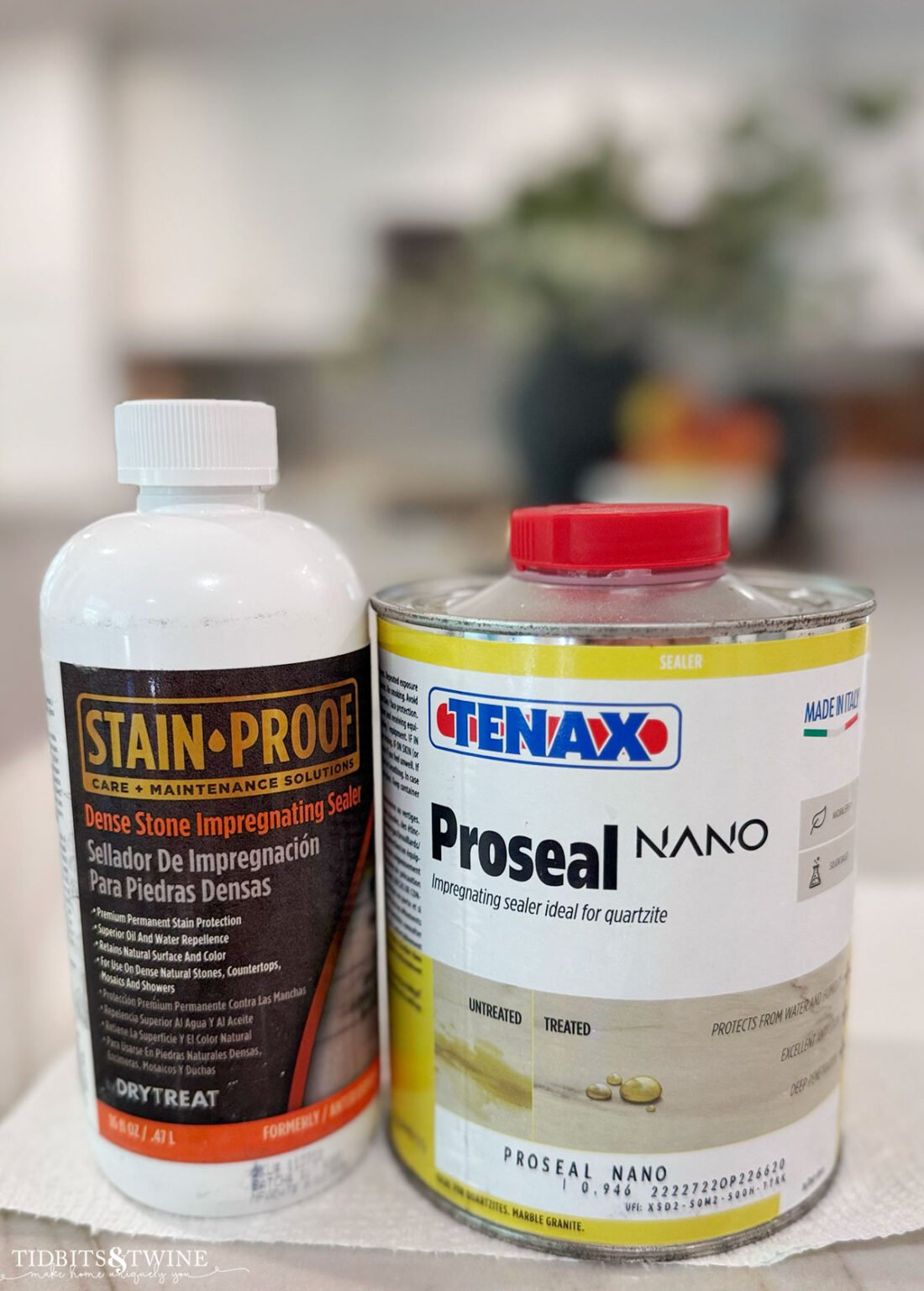 The BEST Sealer for Quartzite Countertops Tidbits&Twine