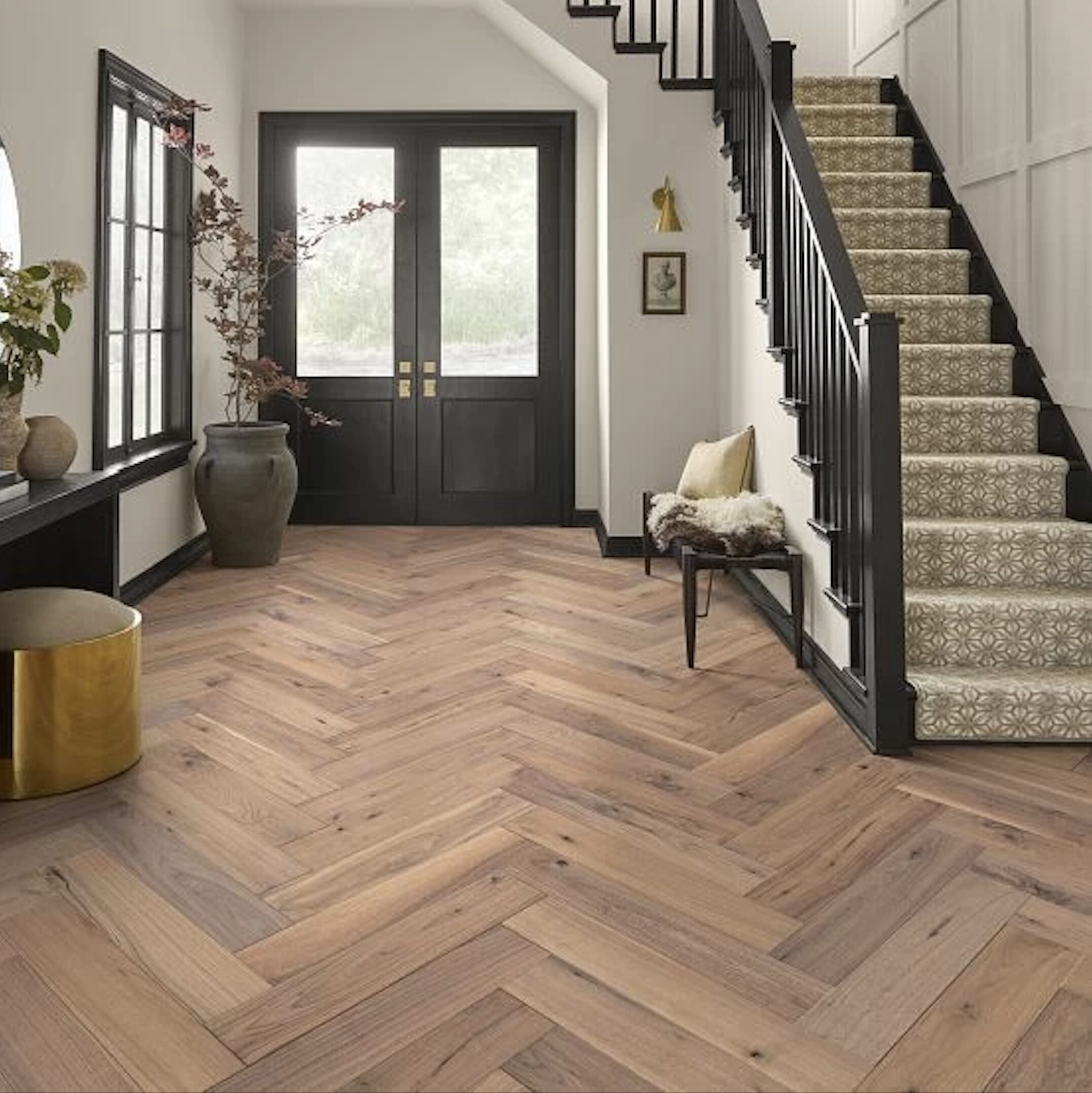 Your Guide to Herringbone Floors - Tidbits&Twine
