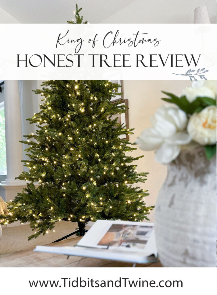 My King of Christmas Tree Review Tidbits&Twine
