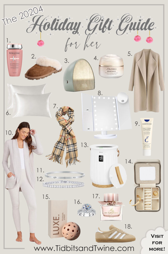 My 2024 picks for Gifts for Her! From fashion to beauty and even accessories there's something for every woman on this list.