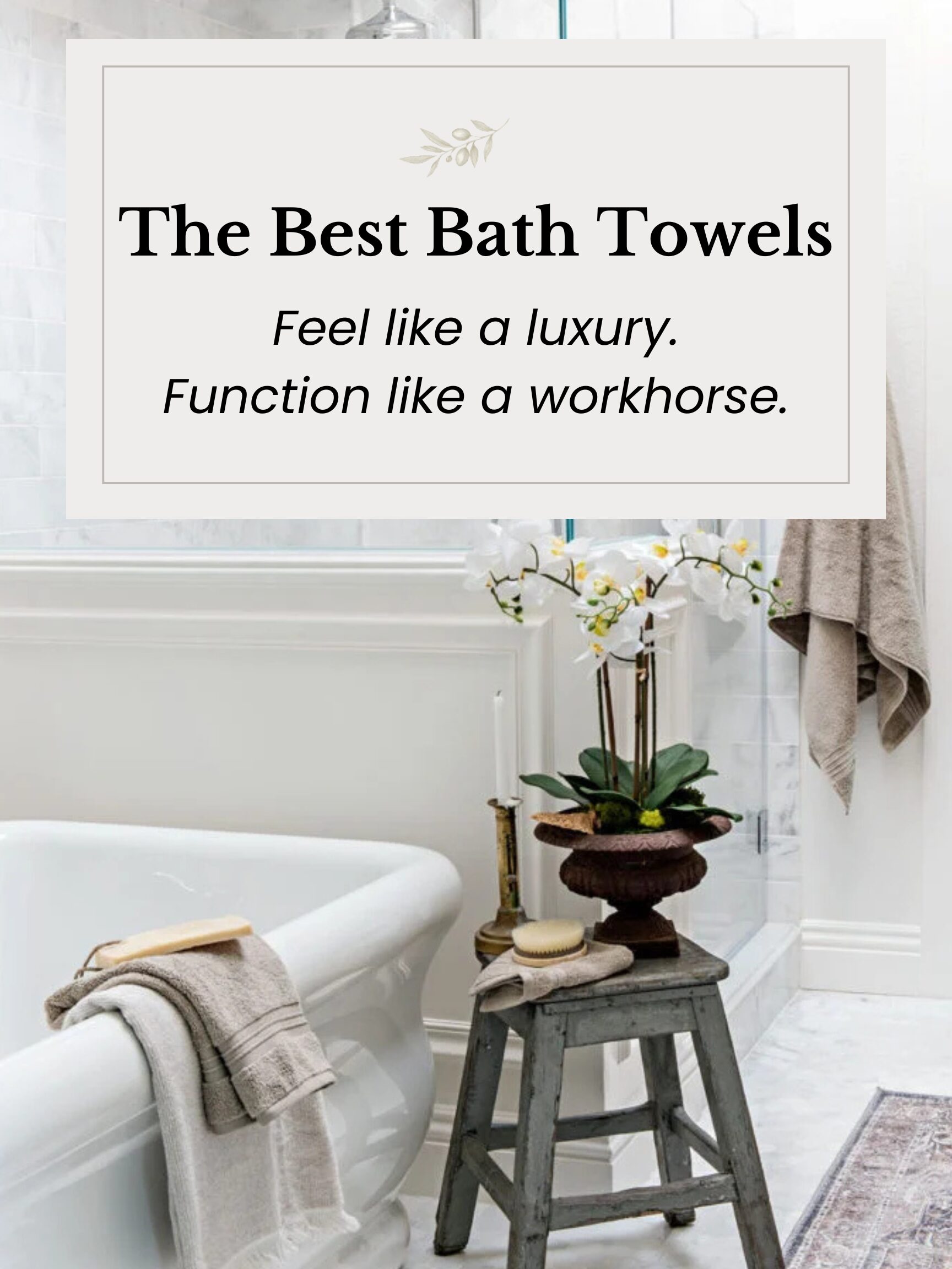 How to choose bath towels infographic with material, GSM, and size tips
