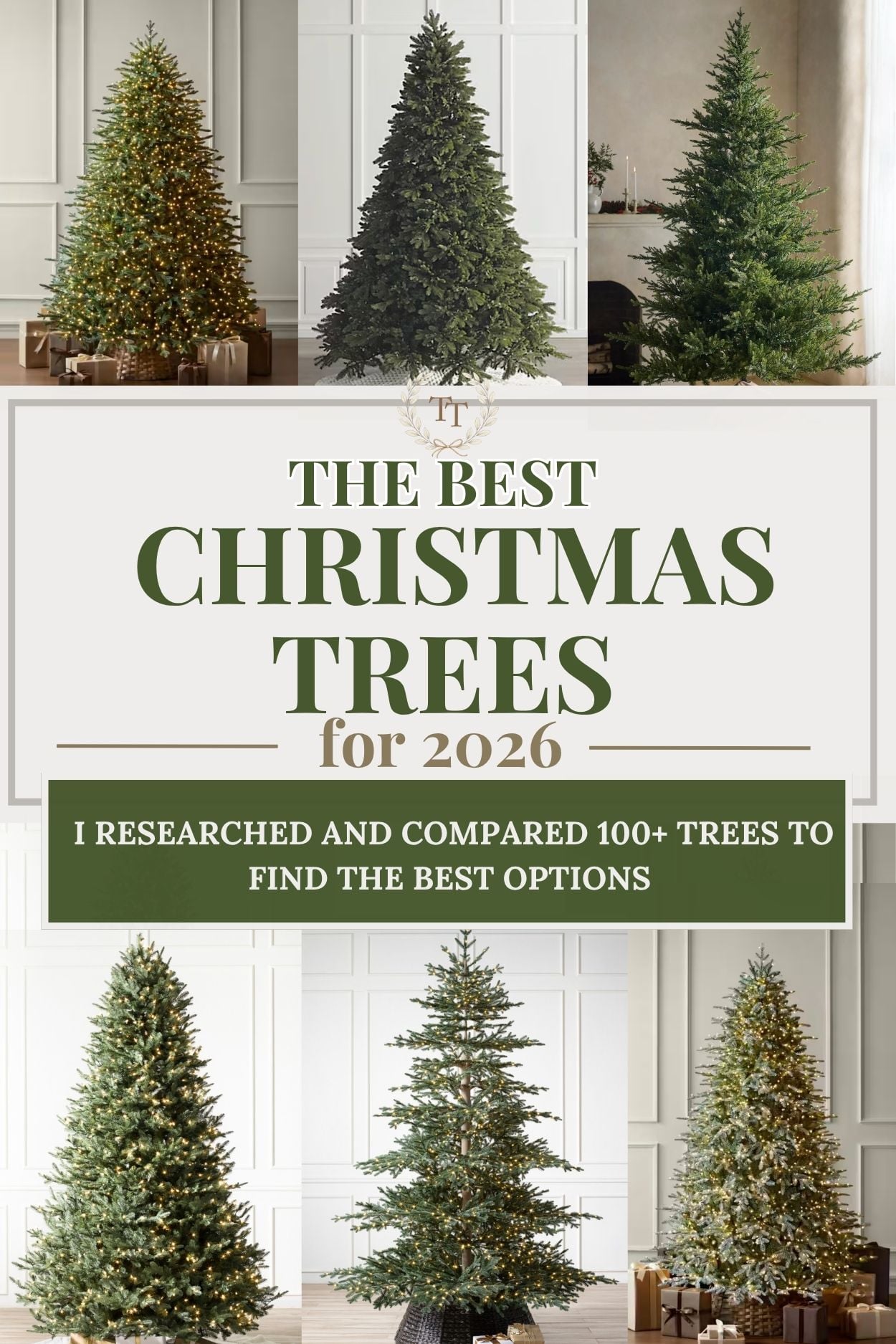 Best artificial Christmas trees for 2026 by budget featuring a comparison of realistic full, sparse, and European-style trees