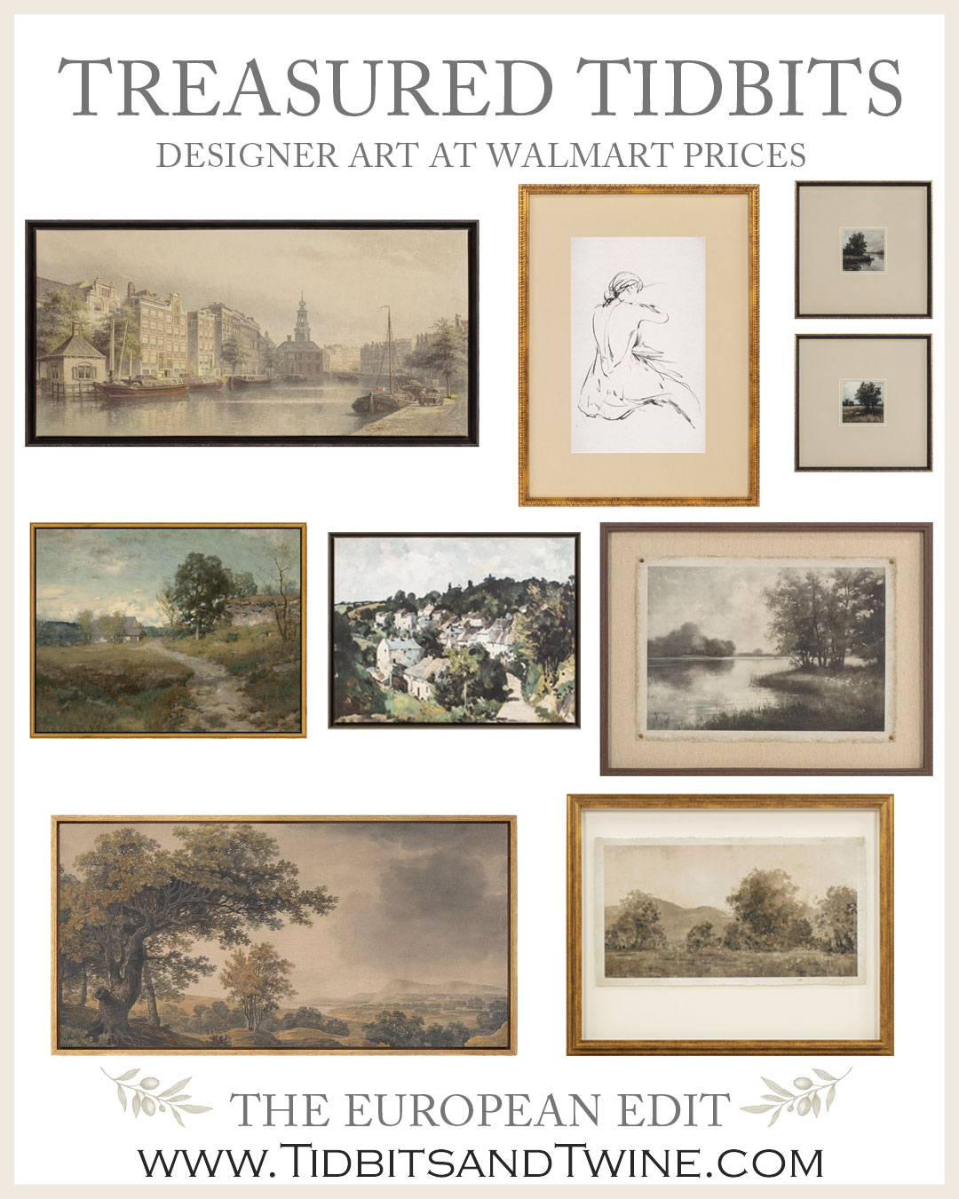 Treasured Tidbits: Walmart Art Picks